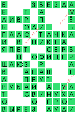 сканворд 14134
