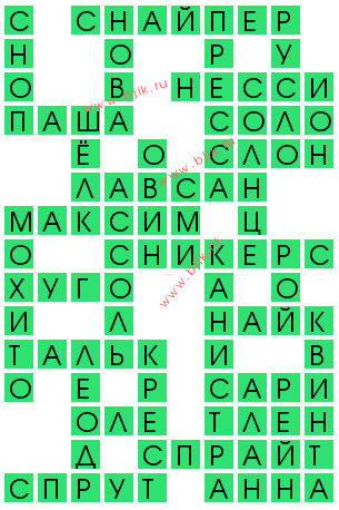 сканворд 14158