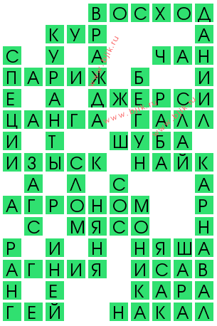 сканворд 14160