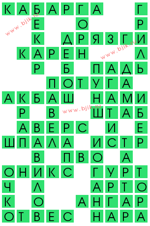 сканворд 14161