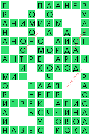 сканворд 14166