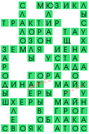 сканворд 14182