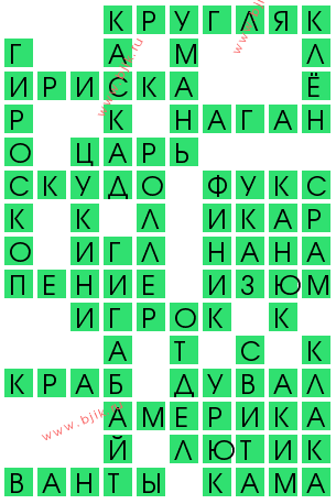 сканворд 14190