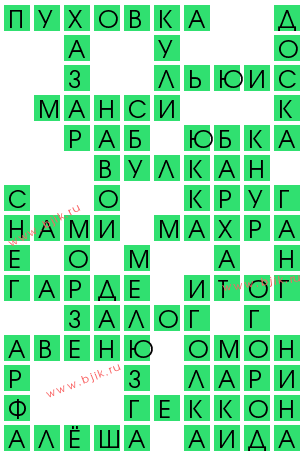 сканворд 14215