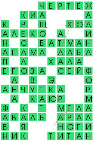 сканворд 14230