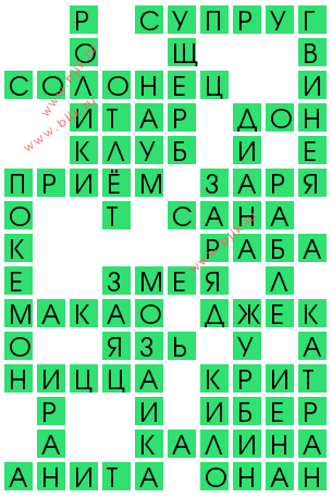 сканворд 14417