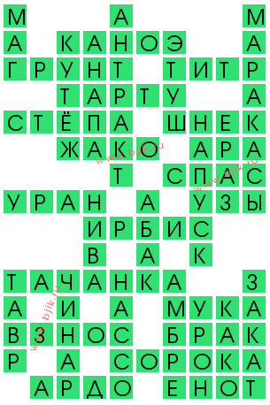сканворд 14503
