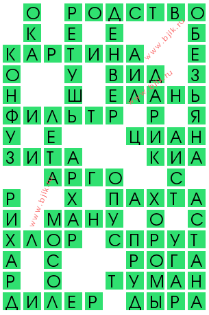 сканворд 14509