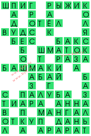 сканворд 14532
