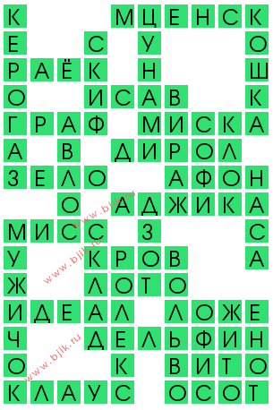 сканворд 14594