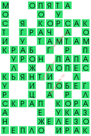 сканворд 14606