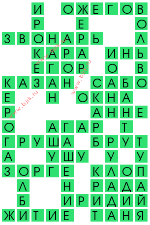 сканворд 14617