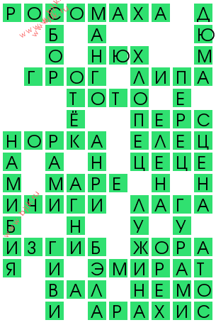 сканворд 14765