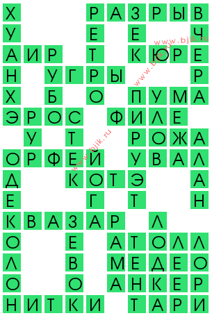 сканворд 14882