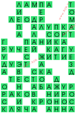 сканворд 14997