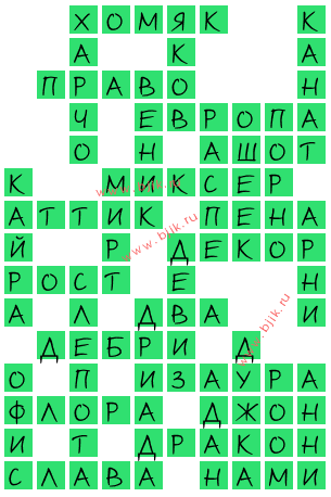 сканворд 15137
