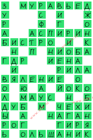 сканворд 15220