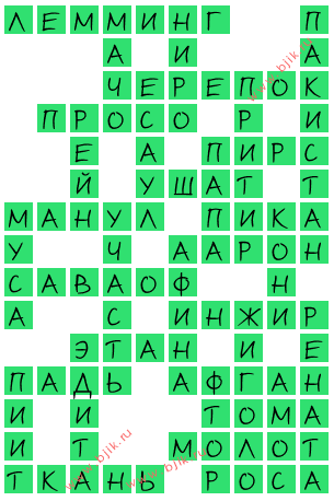 сканворд 15453