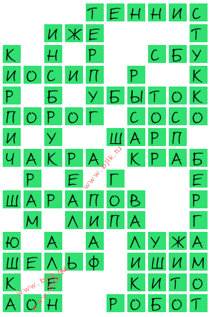 сканворд 15560