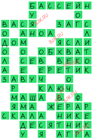 сканворд 15640