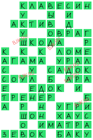сканворд 15651