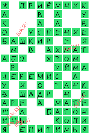 сканворд 15655