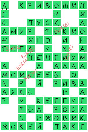 сканворд 15656