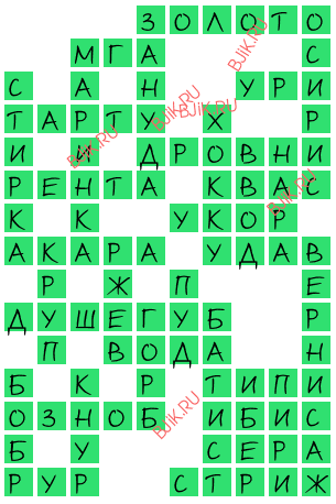 сканворд 15665
