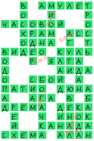 сканворд 15687