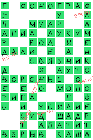 сканворд 15691