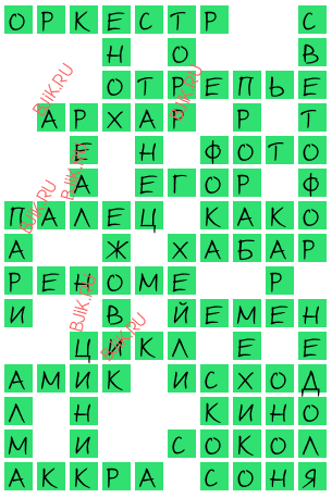 сканворд 15748