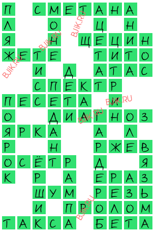 сканворд 15758
