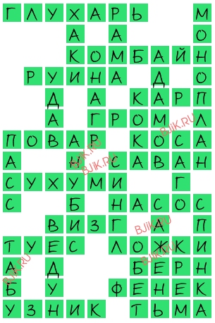 сканворд 15783
