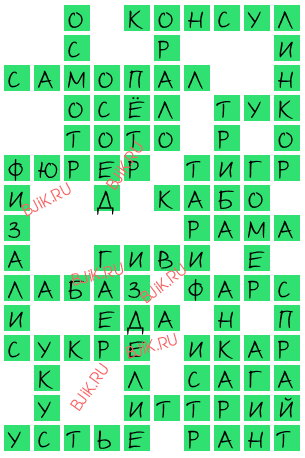 сканворд 15852