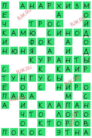 сканворд 15891