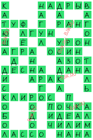 сканворд 15917