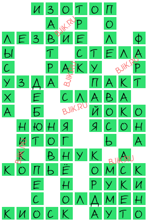 сканворд 15978