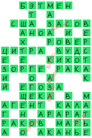 сканворд 16010