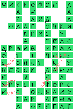 сканворд 16070