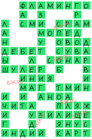 сканворд 16153