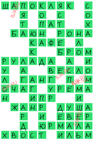 сканворд 16176