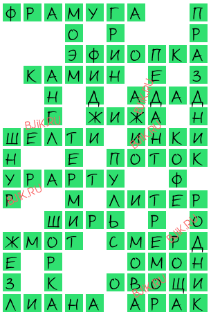 сканворд 16218