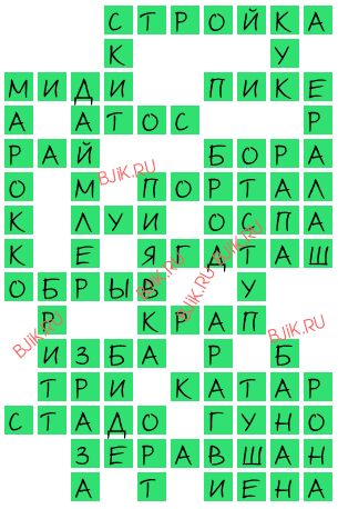 сканворд 16275