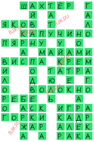 сканворд 16324