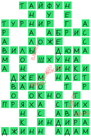 сканворд 16448