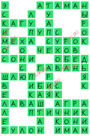 сканворд 16464