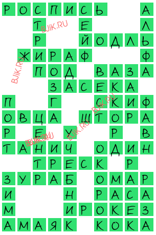 сканворд 16485