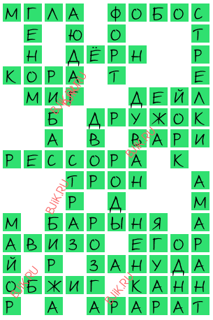 сканворд 16497