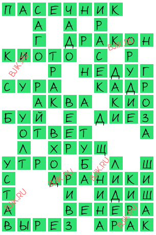сканворд 16508