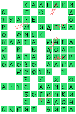 сканворд 16590